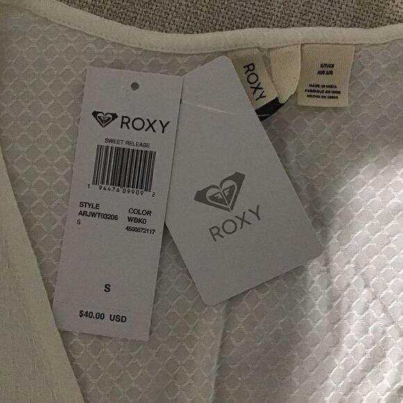 ROXY Sweet Release Woven Top NWT - Picture 6 of 6